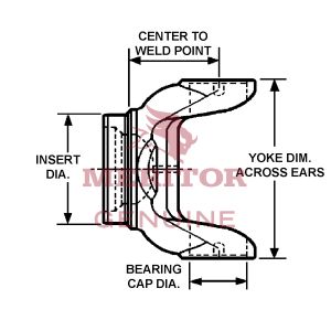 WELD YOKE